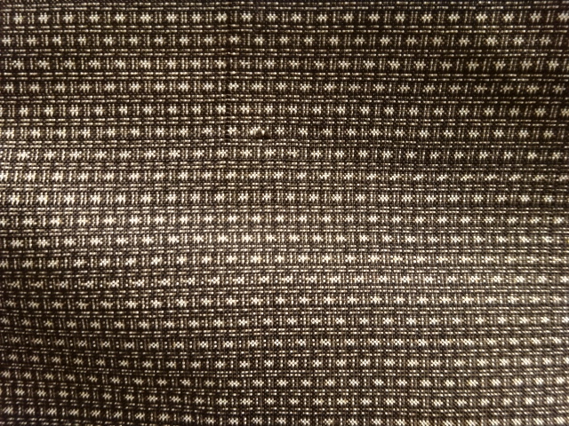 JAPANESE KIMONO / ANTIQUE MENS ENSEMBLE KIMONO / DORO OSHIMA TSUMUGI